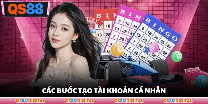 Các bước tạo tài khoản cá nhân